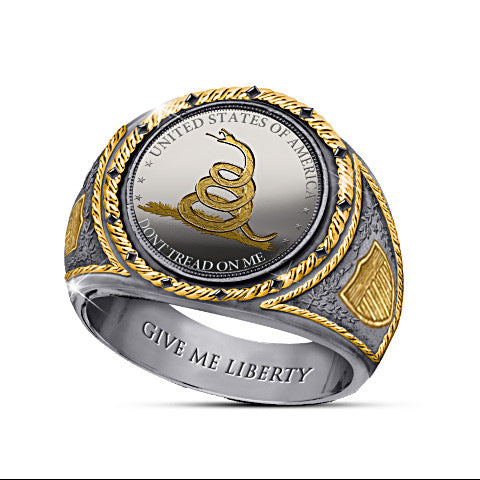Don't Tread on Me Ring