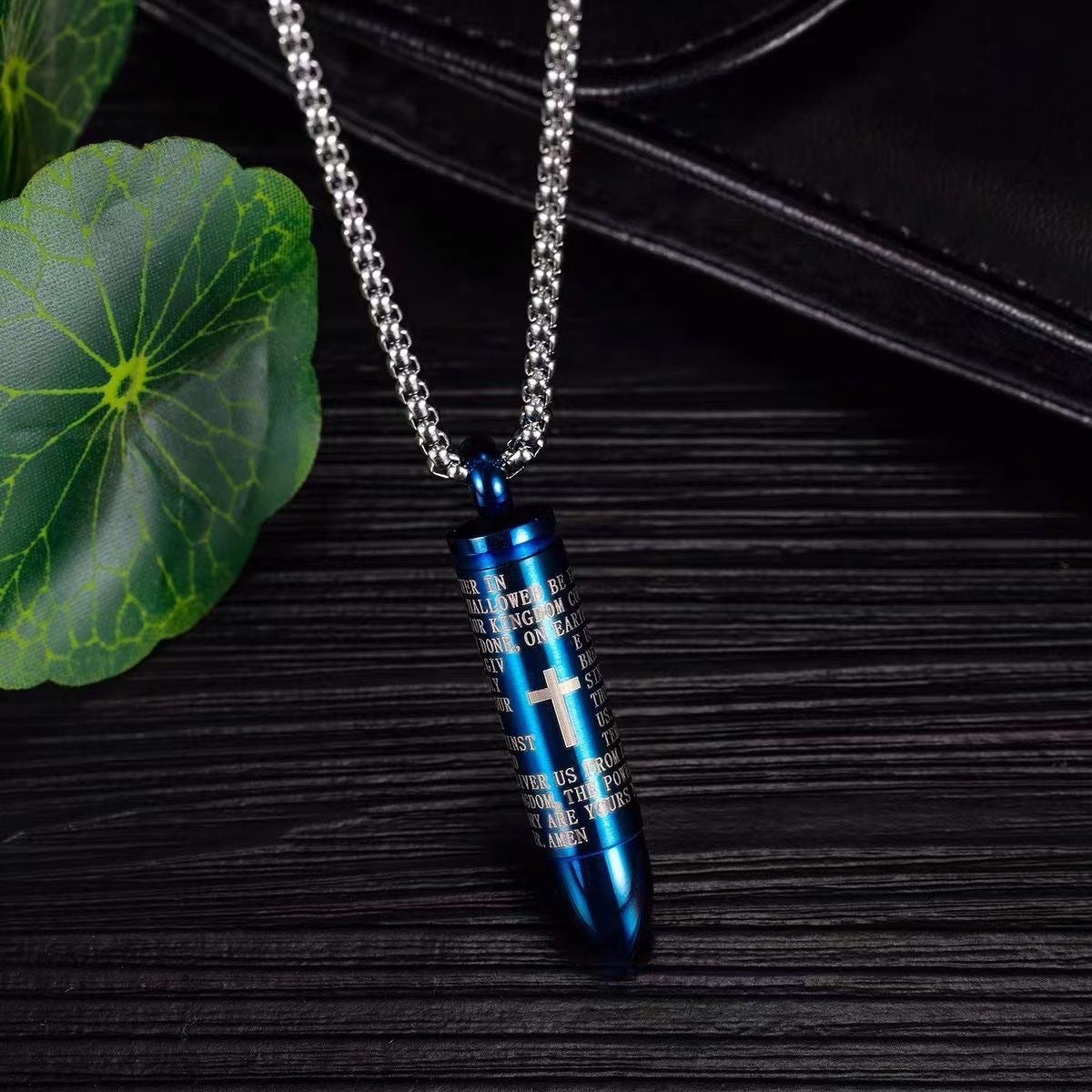 Ammo Cross Necklace