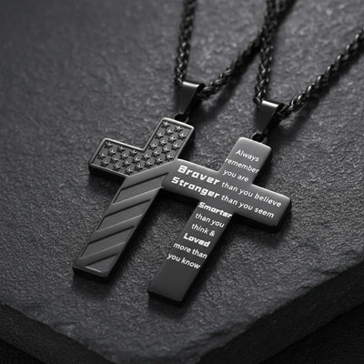 Steadfast Cross Necklace
